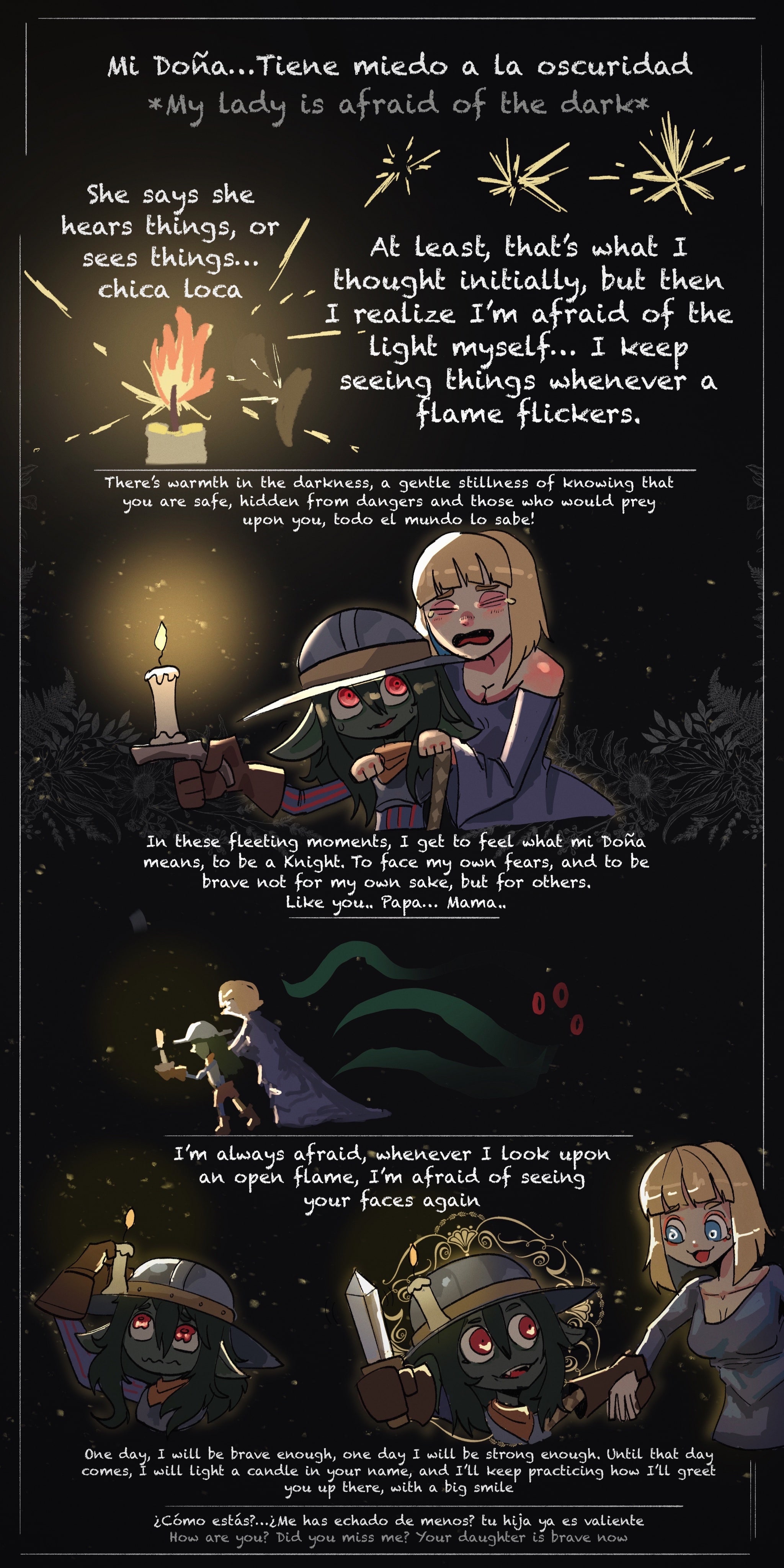 Cover — Afraid of darkness