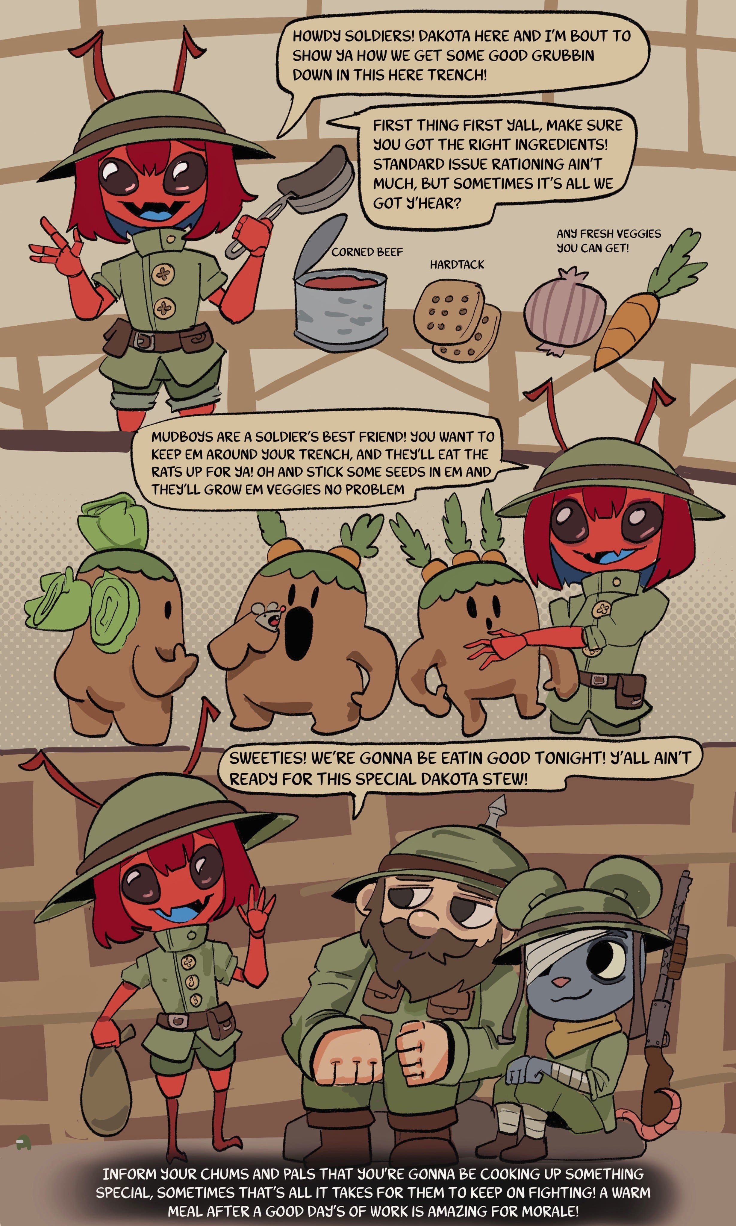 Cover — Cooking in the trenches