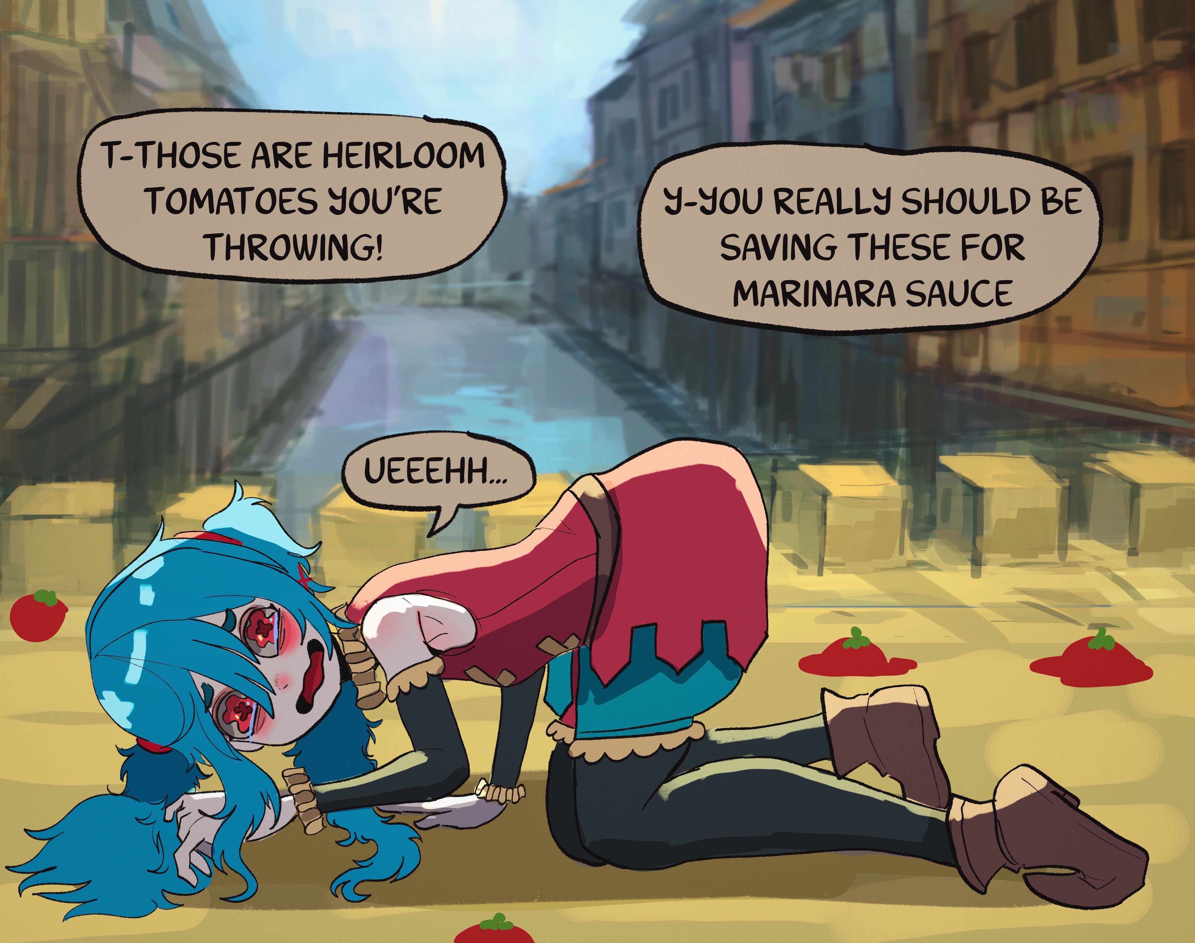 Cover — Don't waste tomatoes