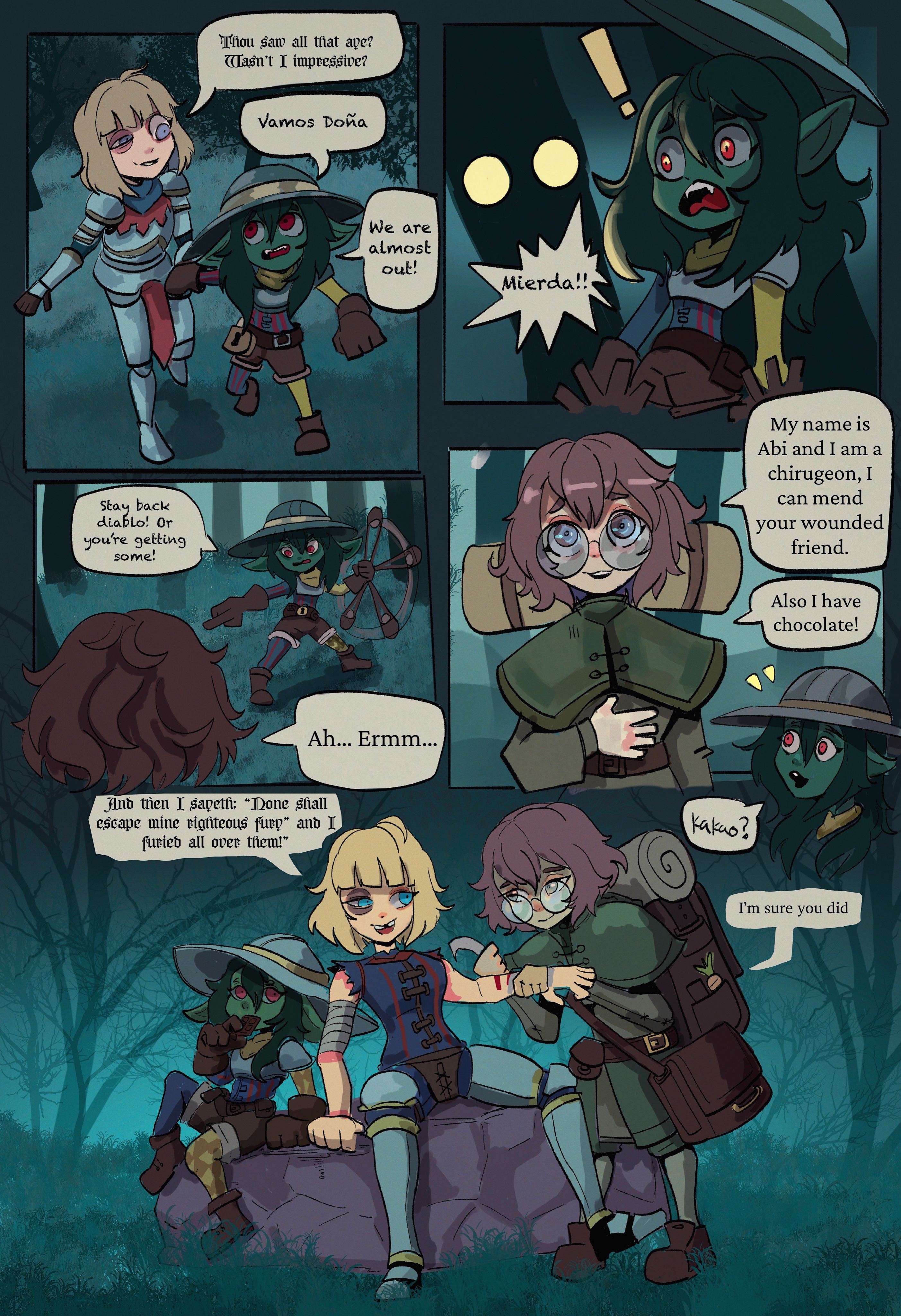Cover — Encounter in the woods