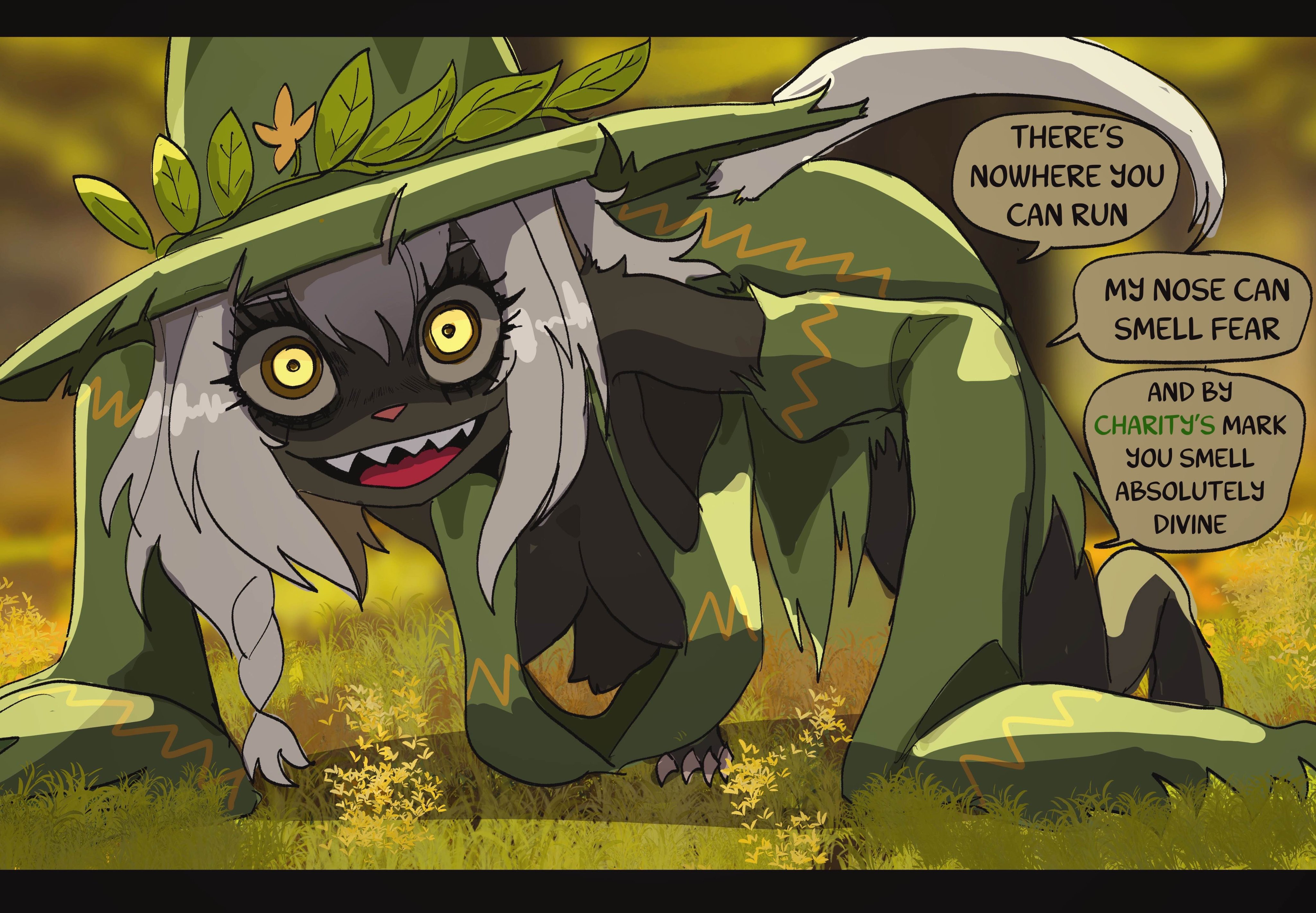 Cover — Evil badger druid