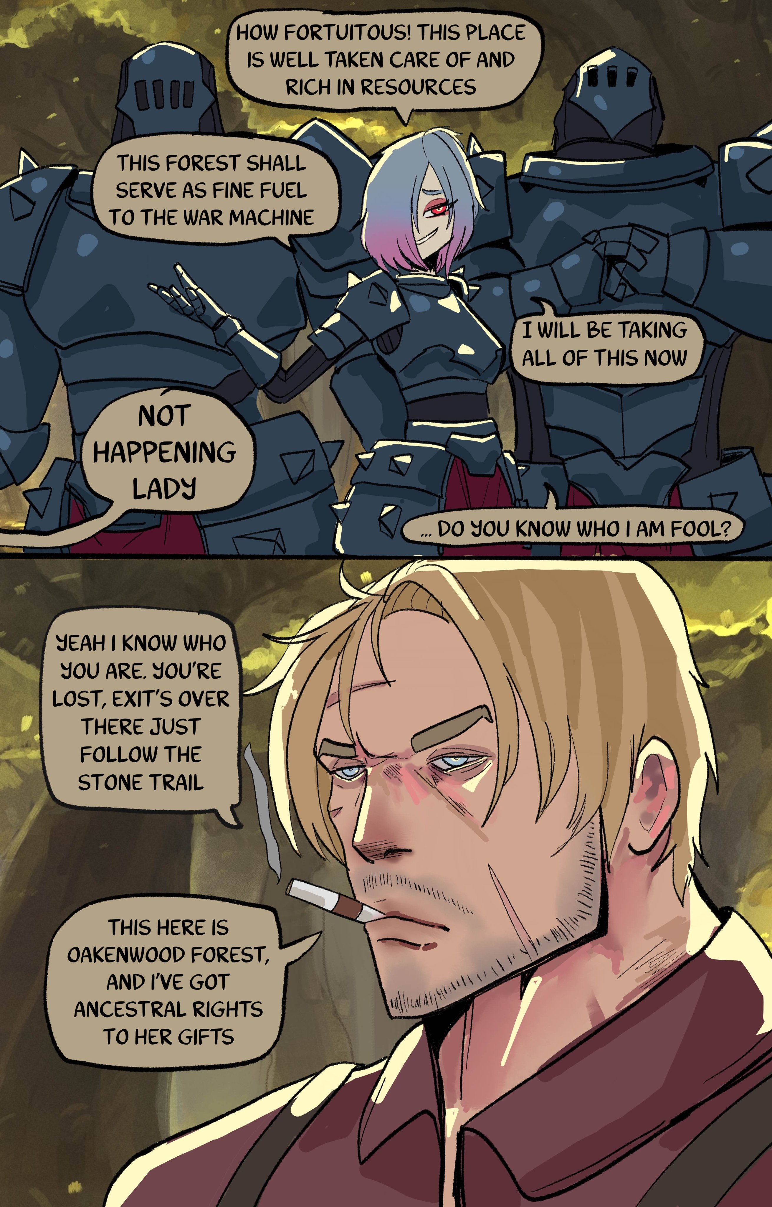 Cover — My sworn nemesis