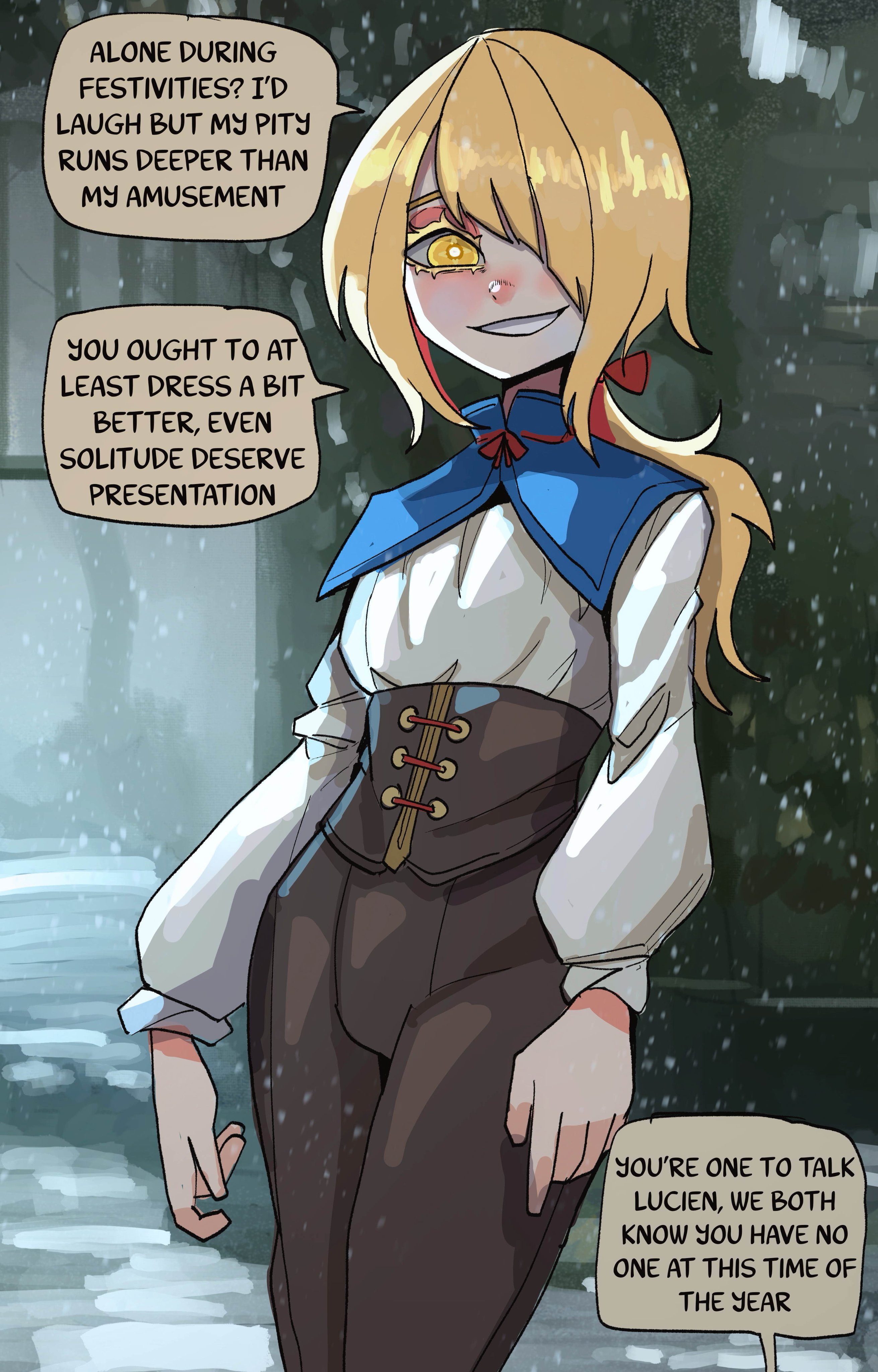 Cover — Not so lonely winter