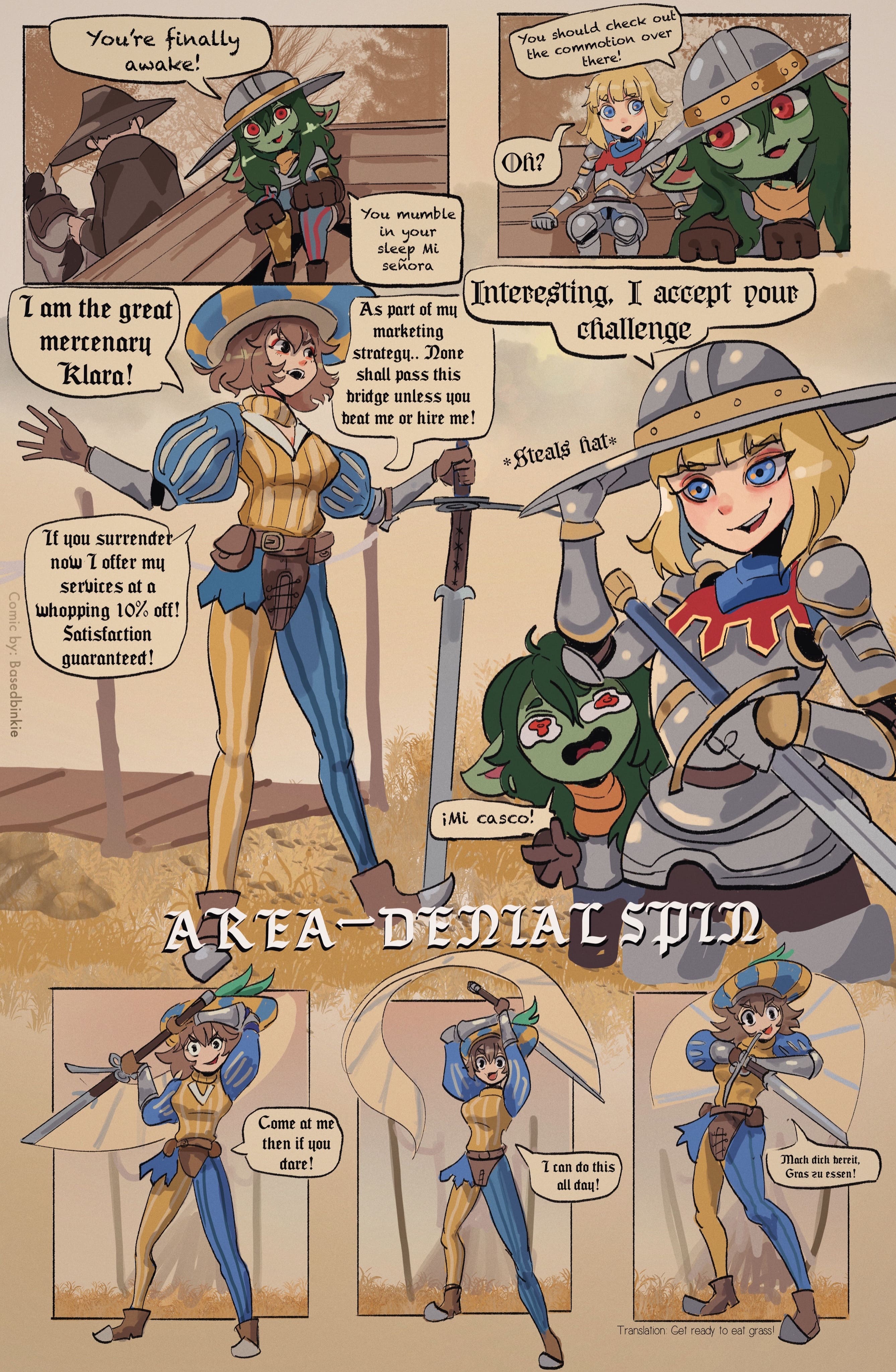 Cover — The bunny mercenary