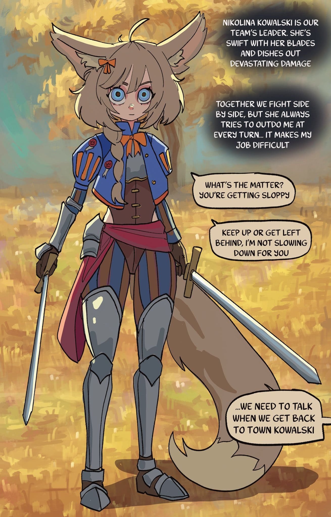 Cover — The damage dealer takes aggro