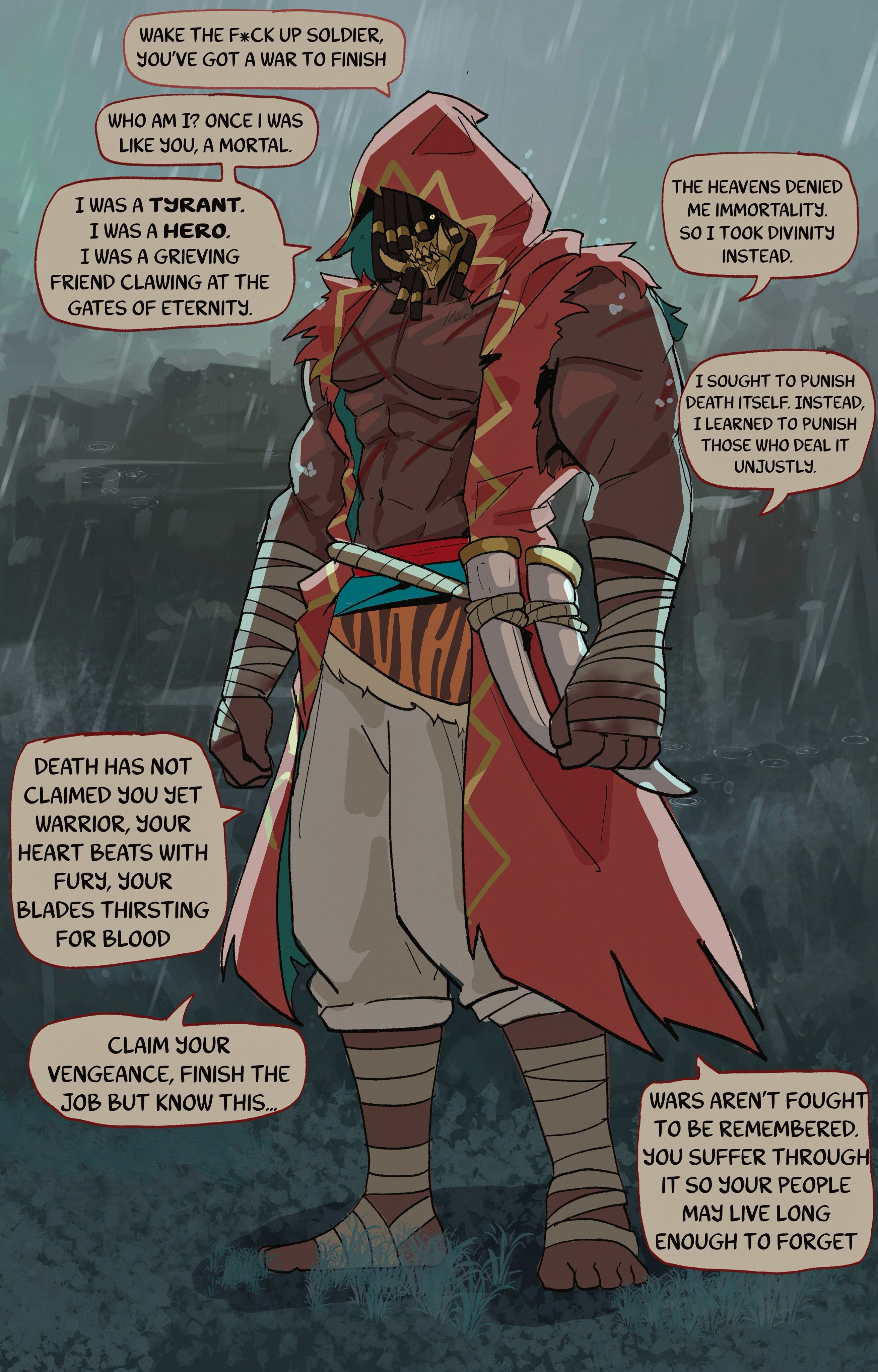 Cover — Wrath, fundamental of war, vengeance and strength