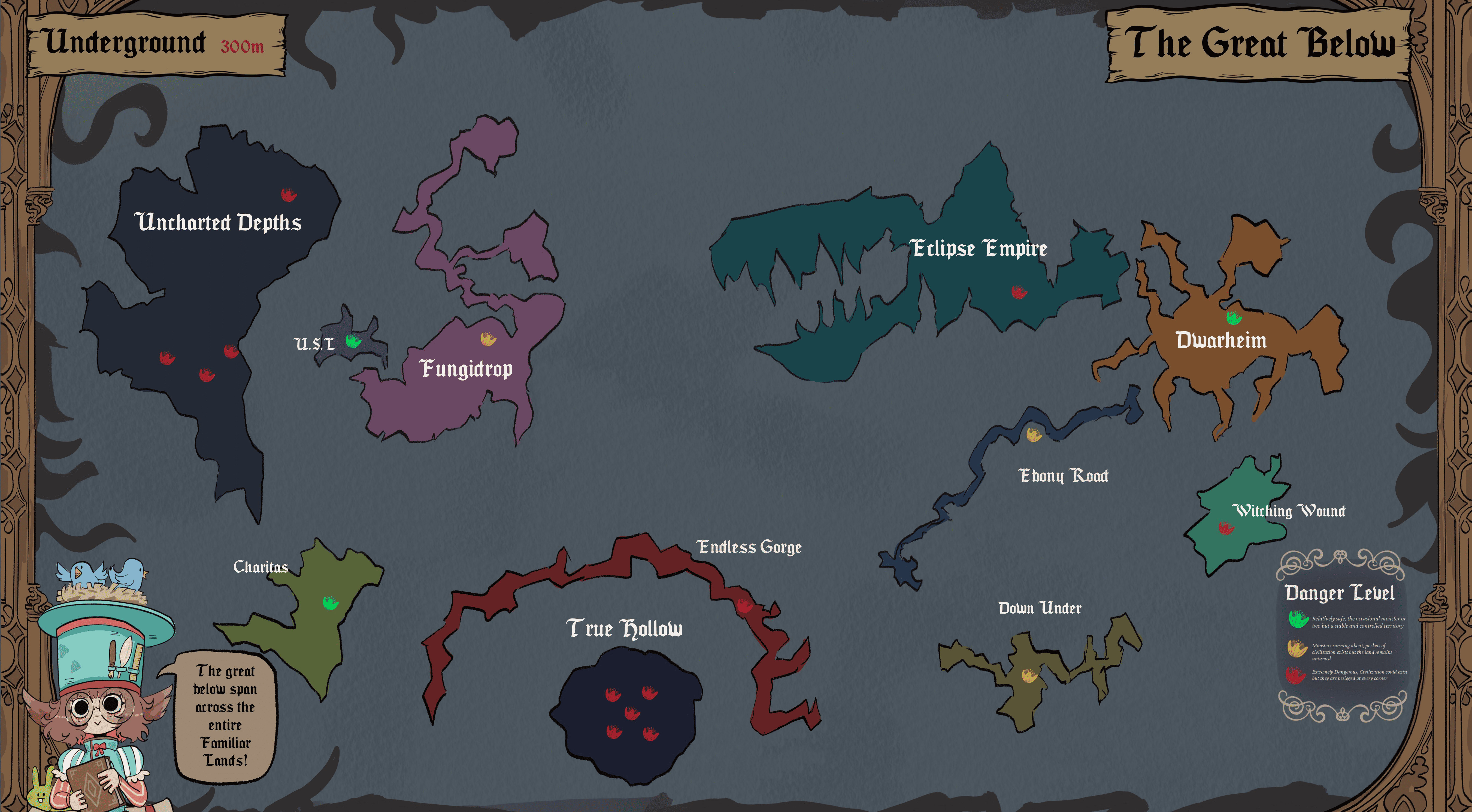 Map of The Great Below